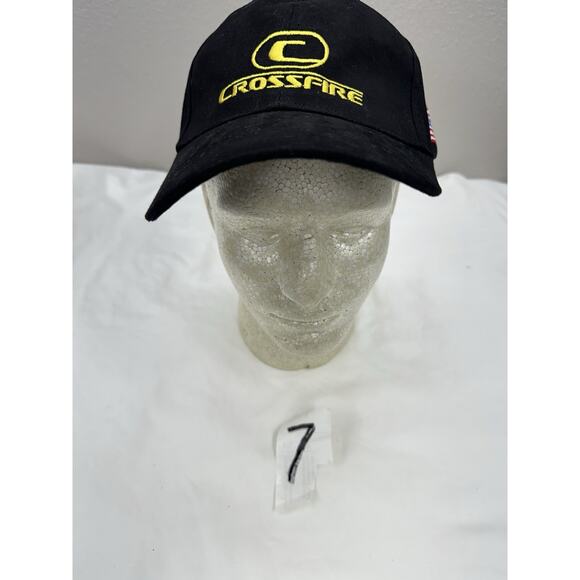 Imprint City Baseball Hat Black Crossfire Shotting Gear Embroidered Adjustable - Picture 7 of 7